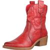 Elara Stivali Donna da Western Chunkyrayan 301-A31P Red PU-40