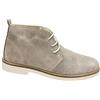 Evoga Scarpe Polacchine Uomo Class Scamosciate Pelle Nabuk Inglesine Casual (Beige, 44)