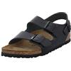 Birkenstock 034193 Milano black, Natural Leather SANDALO Uomo, Black EU 40