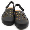 BIO NATURA BioNatura 68 C 2079 Sandalo Chiuso Davanti Traforato Pelle Nero (Numeric_36)