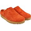 HAFLINGER Malmö Elegante zoccolo in pelle con suola in gomma e plantare in lattice di sughero, ruggine, 45 EU
