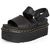 Dr. Martens DR MARTENS 26725001 Single Strap Sandal Donna, Black Hydro EU 40