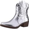 Elara Stivali Donna da Western Chunkyrayan 301-A31 Silver PU-38