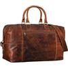 STILORD "Rover" Borsa da Viaggio Grande in Pelle Uomo Borsa Weekkend Vintage Bagaglio a Mano Borsone a Tracolla XL in Cuoio Genuino attaccabile al carrello Colore:nero