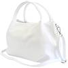 AMBRA Moda borsa a mano di donna, borsa a tracolla, borsa a spalla italiana in vera pelle dollaro GL023