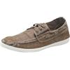 Natural World Eco, Scarpe 303E, da Uomo, 100% Ecologiche | Zapatos nauticos de lona para hombre con suela de caucho