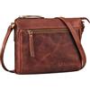 STILORD 'Mirabelle' Tracolla Donna in Pelle Vintage Elegante per Tutti i Giorni, Borsetta Cuoio Autentico Colore:nero