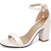 Bviennic Donna Tacco Alto a Blocco Sandals Moda 0578, Numero 33-46