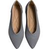 ticticlily Ballerine Donna Eleganti Estive Traspiranti Scarpe in Maglia Basse Comoda Antiscivolo A Punta Chiusa D Grigio 36 EU