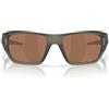 Oakley Occhiali da sole rettangolari da uomo Oo9486 Masseter, Opaco Olive Ink/Prizm Tungsten, 60 mm