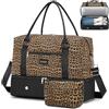 SPAHER Borsone da Viaggio Bagaglio a Mano 45x36x20 Easyjet Borsone Palestra Donna Impermeabile con Scomparto Scarpe Borsa Sportiva Grande 30L Borsa da Viaggio Piscina Fitness Travel Bag con Trousse