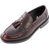 Toocool Mocassini Uomo Eleganti con Nappe, Scarpe Basse Slip On Stile College Oxford in Pelle Sintetica Y209 [Wine, 43]