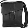 STILORD Mattia Borsa a Tracolla Uomo in Pelle Vintage - Borsa Messenger per Tablet 10,1 & iPad 9,7 - Borsello in Pelle Vera Colore:nero