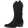 Elara Stivali da Cowboy Donna Motociclista Chunkyrayan 301-A32S Black-41