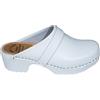 MB Clogs Zoccoli Originali svedesi Bianchi con Suola in PU