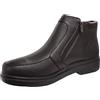 Evoga Scarpe stivaletti uomo invernali Chelsea termiche con pelliccia interna