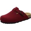AFS-Schuhe 26900 - Pantofole da donna chiuse in feltro, comode e calde, made in Germany