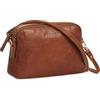 STILORD Rosie Borsa Tracolla Donna Piccola Pelle Borsa Piccola con 5 Scomparti Vintage Messenger Crossbody Bag Borsa a Spalla con Tracolla Cuoio Colore:mocca - marrone scuro