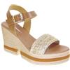 Valleverde Sandali Donna VV49200Y Pelle Blu o Cuoio