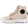 Palladium Pampa Hi Htg Supply, Stivali Sneaker Unisex - Adulto, Beige (356), 36 EU