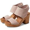 TOMS Majorca Platform, Sandali con tacco Donna, Ballet Pink Suede, 40 EU