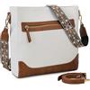 VX VONXURY Borsa a Tracolla Donna in Pelle Vegan di Mode, a Secchiello Hobo di Design Con 2 Cinghie Regolabili