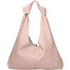 Viola Castellani Borsa a Spalla Donna in Pelle Italiana Elegante Bianco 40x42x2, VC220715623FBG