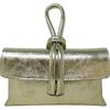 Chicca Borse Borsetta Pochette da Donna in Pelle Dollaro