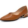 HIPPOSEUS Décolleté da Lavoro Donna Eleganti Scarpe Comode e Classiche con Tacco Basso 2.5cm,Modello 320