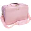 Leonardo LEO50821 Portatrucco Valigetta Porta Trucchi per il Trucco Professionale Borsa Portatrucco per Cosmetici da Viaggio per Make-up Artist grande senza specchio