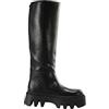 Buffalo Flora Boot - Vegan Nappa - Nero ecopelle 40 EU