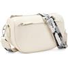 SENDEFN Borsa Tracolla Donna, Piccola Borsa a Spalla in Pelle Vegana, Borsa a Mano con Cinghia Regolabile, per Viaggi, Lavoro, Shopping