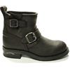 Sendra Boots 2976 Biker 66 Stivalleti Moto Unisex Modello Basso Punta Acciaio Suola Antiscivolo Tacco Piatto Vera Pelle Fatto A Mano Taglia 38