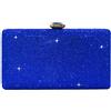 Boutique De FGG Elegante Borsa da Sera con Cristalli per Donna Borse Serali Formale con Strass Stilosa Borsa a Scatola Borsa da Sposa, Piccolo