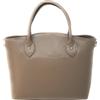 Chicca Borse Handbag Borsa a Mano da Donna in Vera Pelle Made in Italy - 35x28x11 Cm
