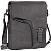 ROYALZ Denver Borsa uomo vera pelle piccola vintage Tracolla Borsello Vero Cuoio Messenger per Tablet da 10,1 Pollici Viaggio