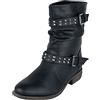 Brandit Ladies Biker Boot Donna Stivali Nero EU37 Poliuretano Regular