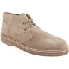 Roamers, scarponcini unisex in vera pelle scamosciata, colore: rosso, Beige (Taupe), 39 EU