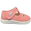 Balducci Scarpe Primi Passi in Tela, Sandalo con Chiusura a Strappo, Plantare Anatomico.NUMERI DAL 19 AL 26 (rosa, Sistema Taglie Calzature EU, Bimbo (0-5 anni), Numero, Media, 24)