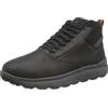 Geox Boy's U Spherica 4x4 B ABX Ankle Boot, Nero, 7 UK