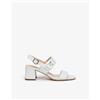 Nero Giardini E410241D Sandali Donna in Pelle - Bianco 39 EU