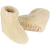 Heller Vertrieb 100% pura lana di pecora Pantofole cotone pantofole stivali (GR. 36 - 47) Donna/Uomo - Natura