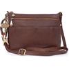 Catwalk Collection Handbags - Borsa a Tracolla Media in Pelle - Borsa a Mano Donna - Borsetta da Giorno Formato A5 - Tracolla Rimovibile - Jenny