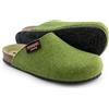 Pantoffelmann Zoccoli in feltro bio con suola in ABS e soletta in sughero I Pantofole in feltro comode I Ciabatte in feltro calde traspiranti unisex I Pantofole antiscivolo da uomo e donna