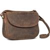 ROYALZ Vermont Borsa in pelle vintage Ladies Genuine Leather Shoulder Bag Small Leather Going Out Party City Evening Bag