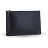 MARINA GALANTI, Pochette Uomo a Mano con Tirazip da Polso, Made in Italy, in Pelle Martellata, Nero