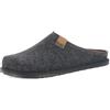 inblu Pantofole Uomo SI25 Ecofriends, Plantare Estraibile | Pantofole invernali uomo con plantare in vera pelle estraibile e tomaia in tessuto Ecofriends