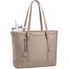LOVEVOOK Borsa Donna, Grande Borse a Mano da Lavoro Università Ufficio | Porta Pc 15.6 Pollici, Tote Shopper Shopping Bag Elegante (B-nero, 15,6 pollici)