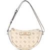GUESS SILIA GIRLFRIEND SATCHEL, COLOR BSG - BISCOTTI LOGO BSG - BISCOTTI LOGO One Size