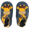 Bobux Pantofole Soft Sole Wilderness Elastico Giraffa 06001 Blu Taglia: 5XL-29/30